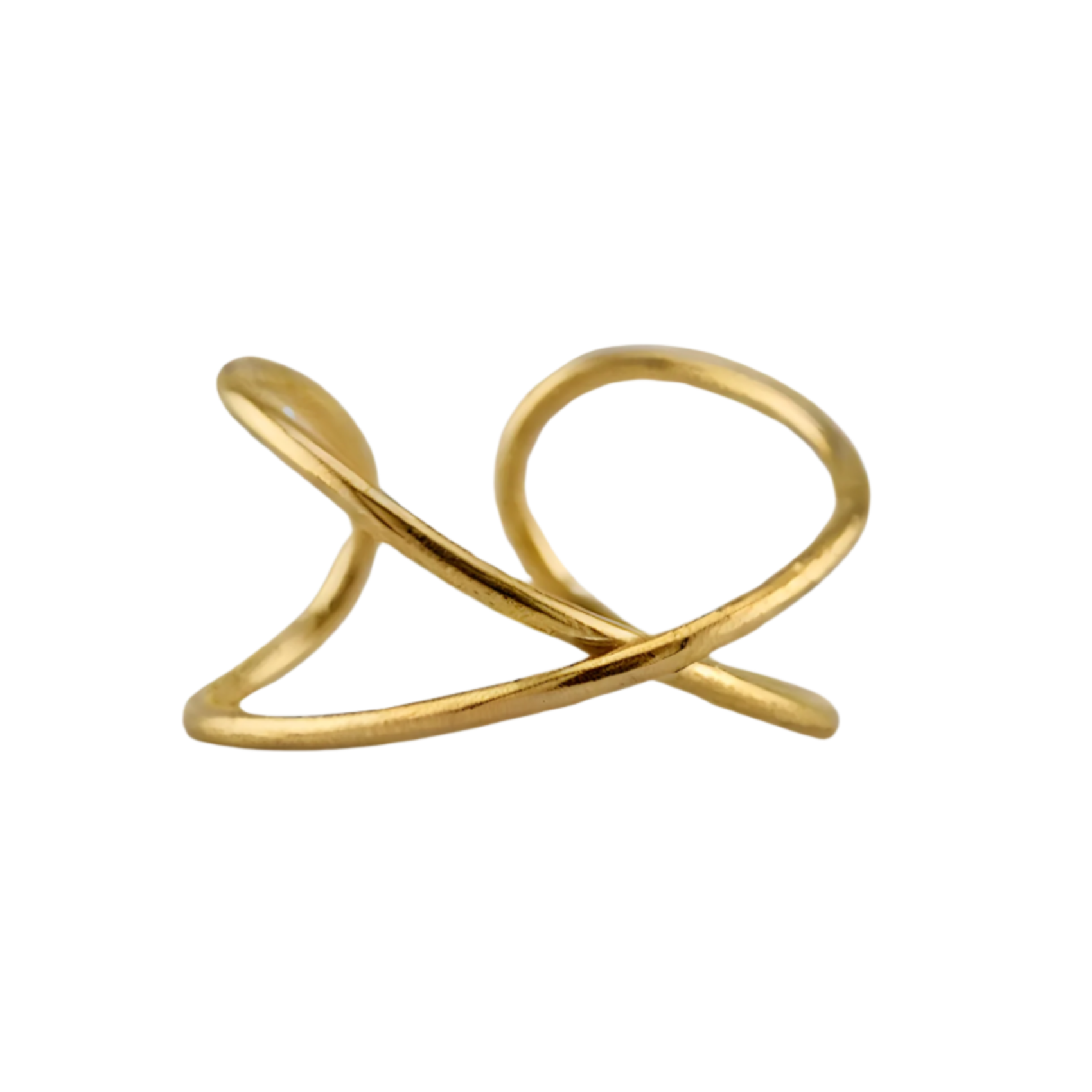 Adjustable 14K Gold Infinity Ring handmade by Jaclyn Nicole