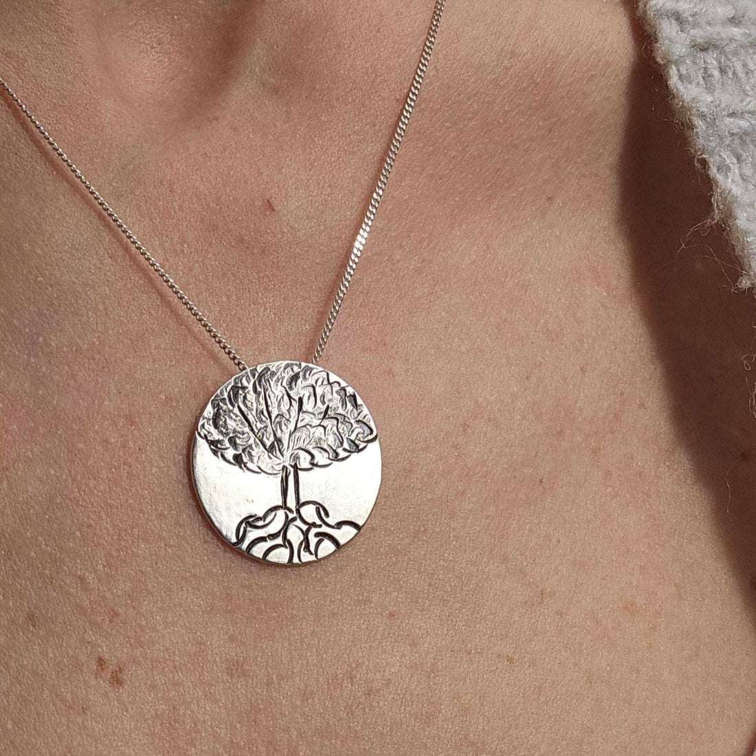 Sterling Silver Tree of Life Necklace