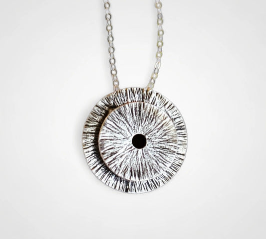 Jaclyn Nicole sterling silver pendant manifestation necklace